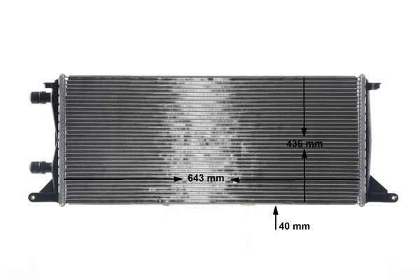 Radiatore bassa temperatura, Intercooler - CR 2111 000S MAHLE
