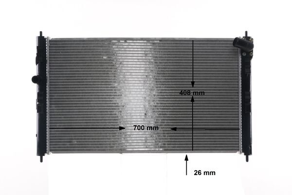 Radiator, engine cooling - CR 2239 000S MAHLE