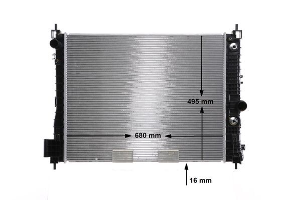 Radiator, engine cooling - CR 2263 000S MAHLE
