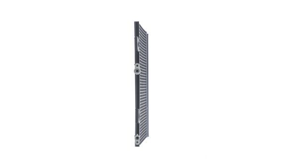 Condenser, air conditioning - AC 858 000S MAHLE