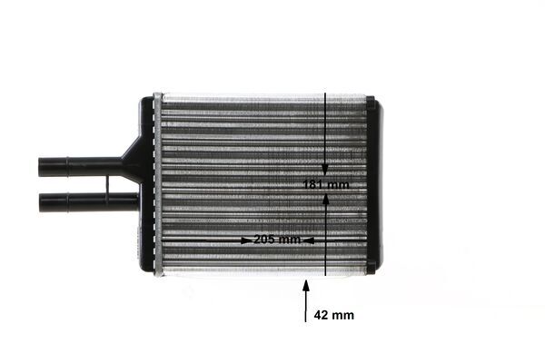 Heat Exchanger, interior heating - AH 145 000S MAHLE