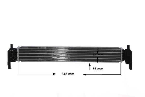 Low Temperature Cooler, intercooler - CIR 4 000S MAHLE