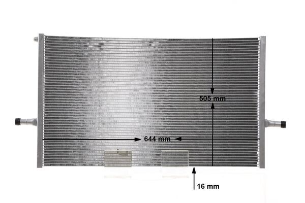 Radiatore bassa temperatura, Intercooler - CIR 27 000S MAHLE