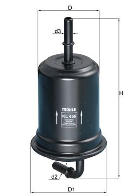 Fuel filter - KL 456 MAHLE