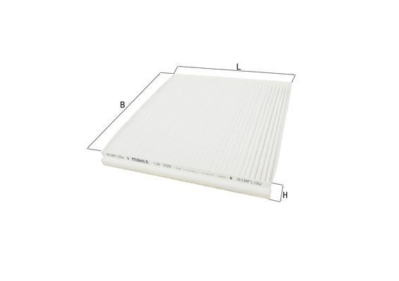 Filter, Innenraumluft - LA 109 MAHLE