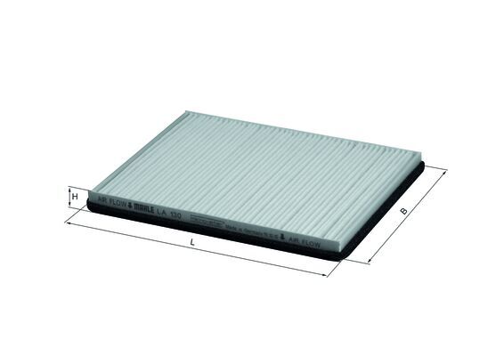 filtras, salono oras - LA 130 MAHLE