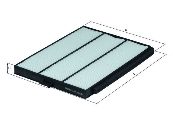 Filtro, Aria abitacolo - LA 265 MAHLE
