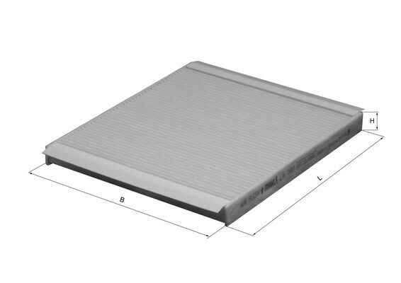 Filter, interior air - LA 361 MAHLE