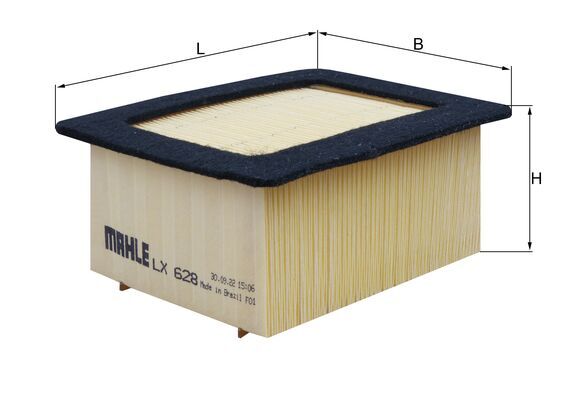 Air Filter - LX 628 MAHLE