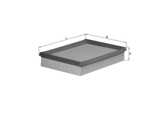 Luftfilter - LX 643 MAHLE