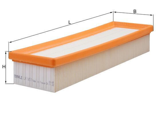 Air Filter - LX 1451 MAHLE