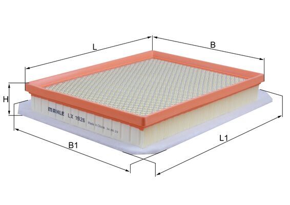 Air Filter - LX 1926 MAHLE