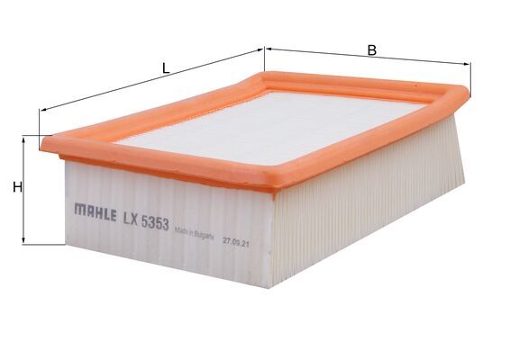 Filtro aria - LX 5353 MAHLE