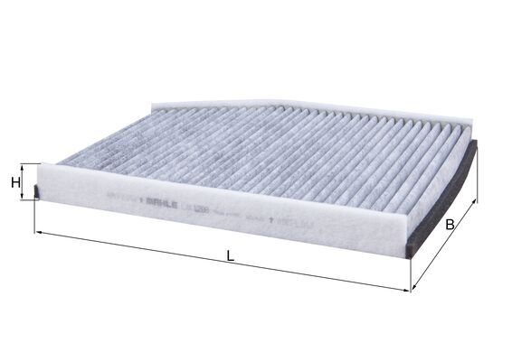 Filter, Innenraumluft - LAK 1288 MAHLE