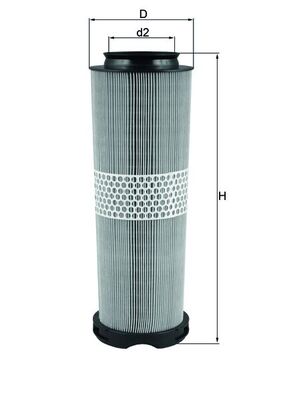 Air Filter - LX 1020 MAHLE