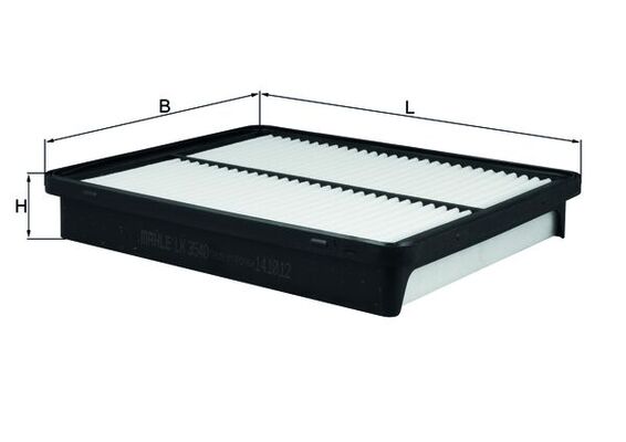 Filtro aria - LX 3540 MAHLE