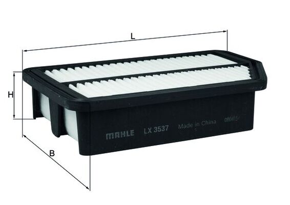 oro filtras - LX 3537 MAHLE