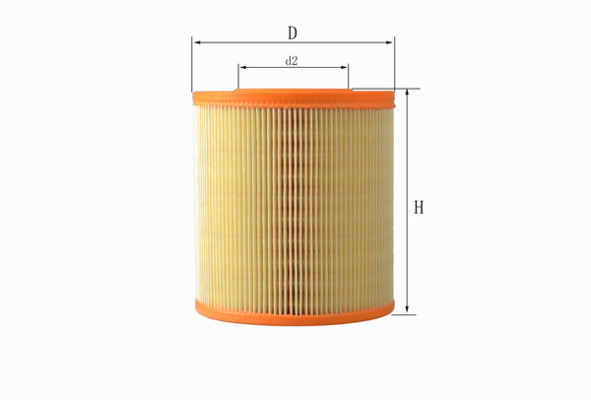 Luftfilter - LX 1253 MAHLE