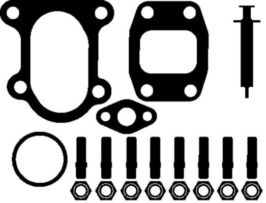 Kit montaggio, Compressore - 001 TA 17422 000 MAHLE