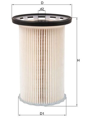 Fuel filter - KX 342 MAHLE