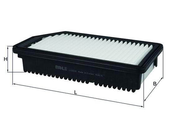 Air Filter - LX 3538 MAHLE