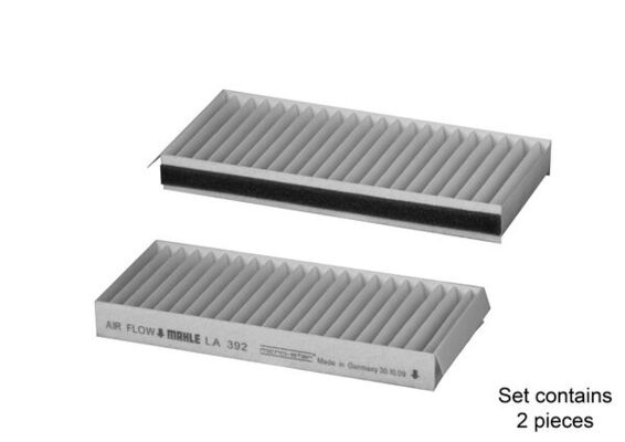 Filter, interior air - LA 392/S MAHLE