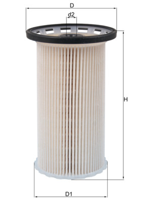 Топливный фильтр - KX 386 MAHLE