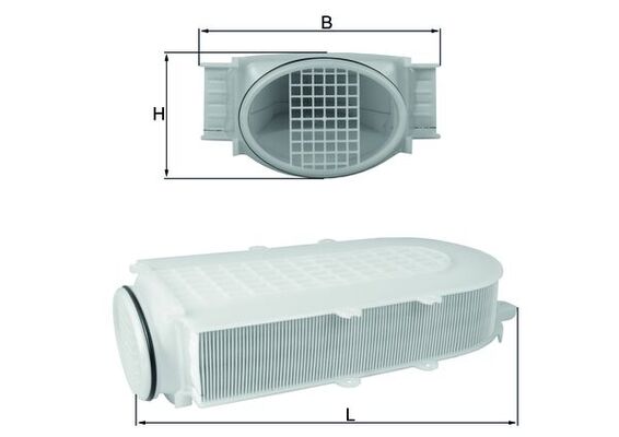 Air Filter - LX 2991/1 MAHLE