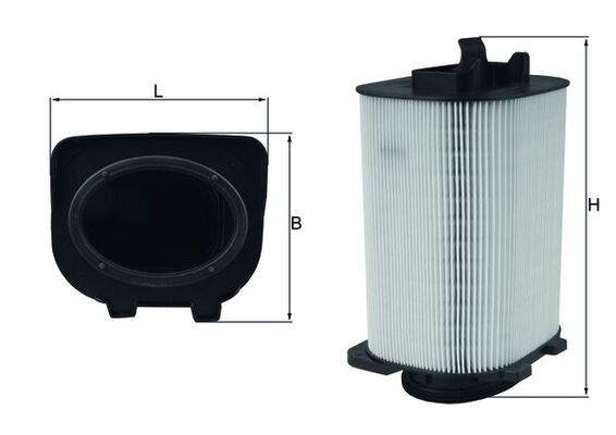 Air Filter - LX 3775 MAHLE