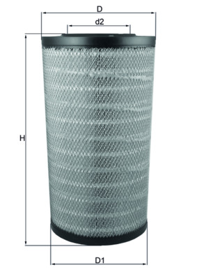 Filtro aria - LX 3753 MAHLE