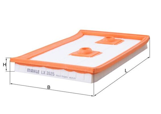 Filtro aria - LX 3525 MAHLE