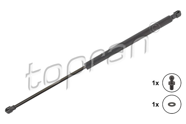 Gas Spring, boot-/cargo area - 600 152 TOPRAN