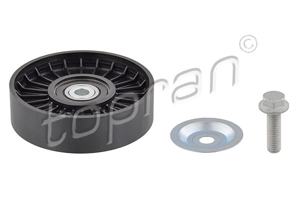 Deflection/Guide Pulley, V-ribbed belt - 821 559 TOPRAN