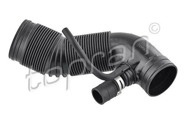 Intake Hose, air filter - 111 017 TOPRAN