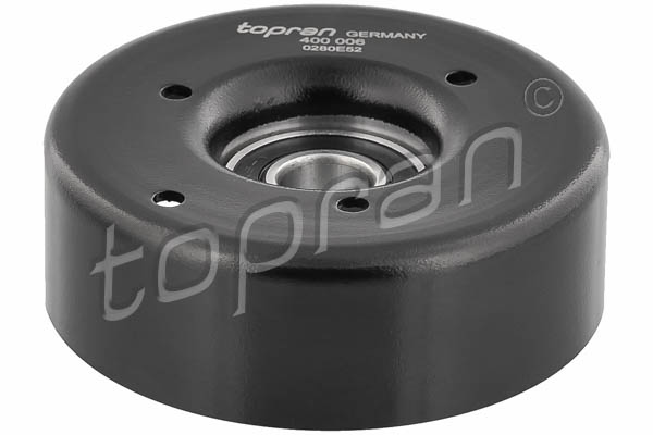 Tensioner Pulley, V-ribbed belt - 400 006 TOPRAN