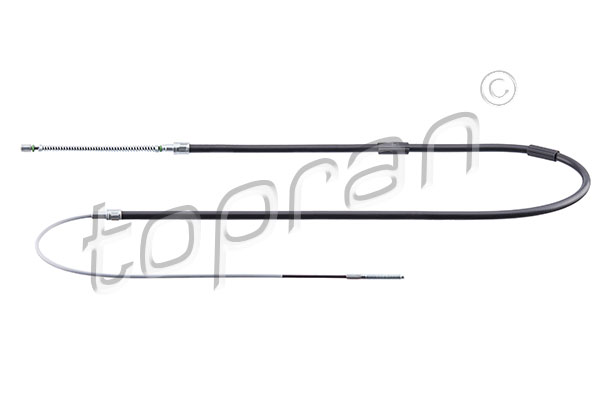 Cavo comando, Freno stazionamento - 102 632 TOPRAN