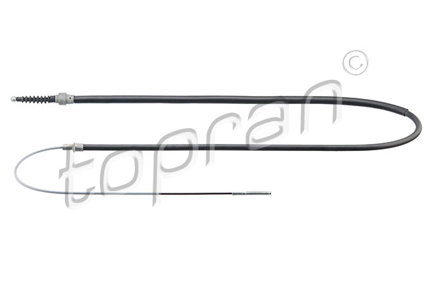 Cavo comando, Freno stazionamento - 102 834 TOPRAN
