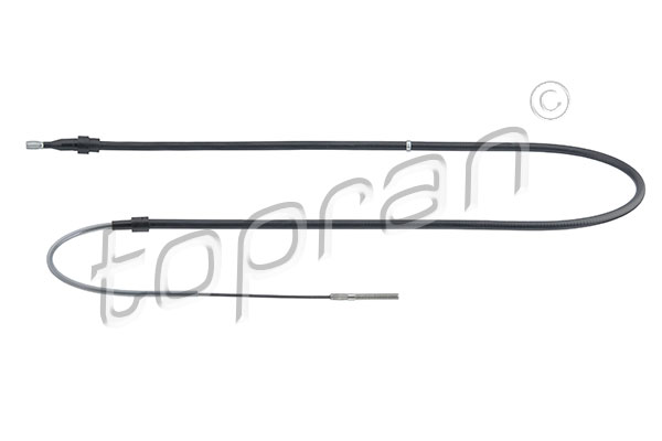 Cable, parking brake - 110 988 TOPRAN