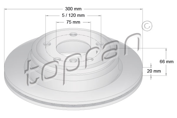Discofreno - 503 014 TOPRAN
