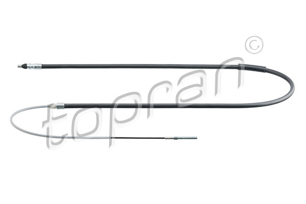 Cable, parking brake - 501 099 TOPRAN