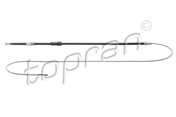 Cable, parking brake - 115 975 TOPRAN