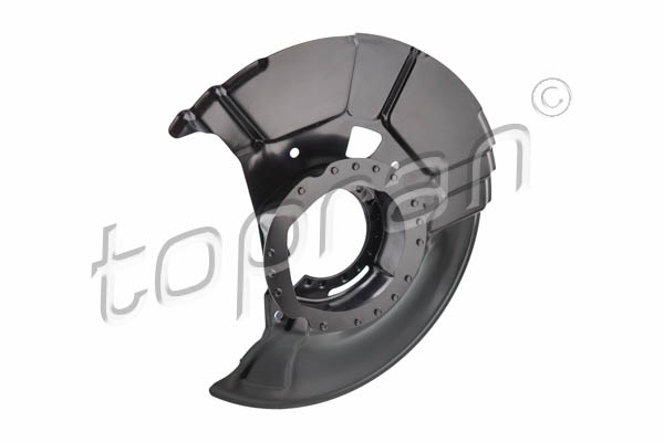 Lamiera paraspruzzi, Disco freno - 503 002 TOPRAN