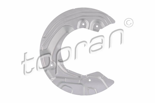 Lamiera paraspruzzi, Disco freno - 503 001 TOPRAN
