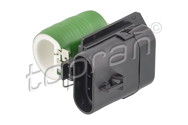 Pre-resistor, electro motor radiator fan - 208 844 TOPRAN