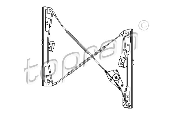 Window Regulator - 111 705 TOPRAN
