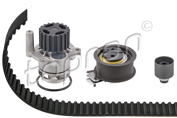 Pompa acqua + Kit cinghie dentate - 112 972 TOPRAN