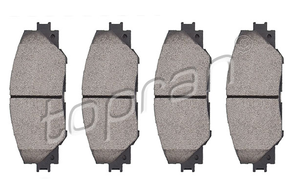 Brake Pad Set, disc brake - 600 613 TOPRAN