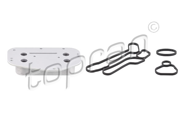 Oil Cooler, engine oil - 208 824 TOPRAN