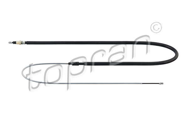 Cable, parking brake - 723 599 TOPRAN