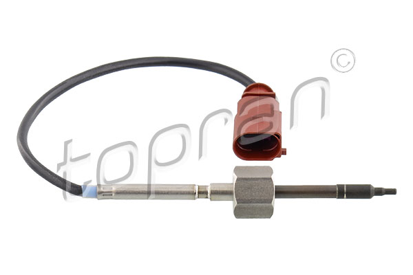 Sensore, Temperatura gas scarico - 117 552 TOPRAN